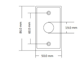 Exit Button With LED S50LS(NO/COM) S50L(NO/NC/COM) - image 3