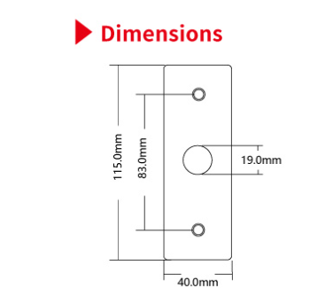 Door Release Exit With LED S840LS(NO/COM) S840L(NO/NC/COM)  - image 2
