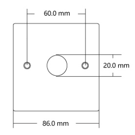 Outdoor Waterproof Exit Button S886M5-W - image 2