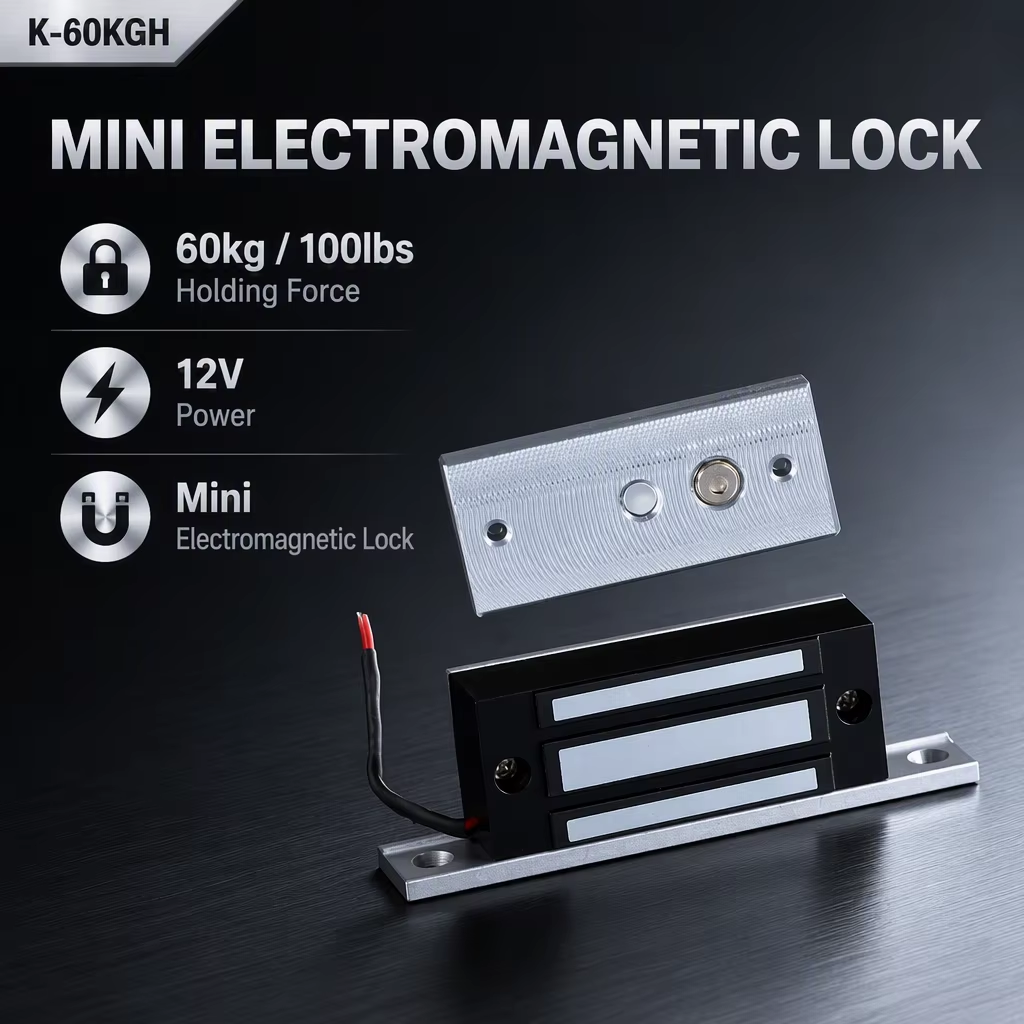 60kg Mini Magnetic Lock DC12V K-60KGB - image 2