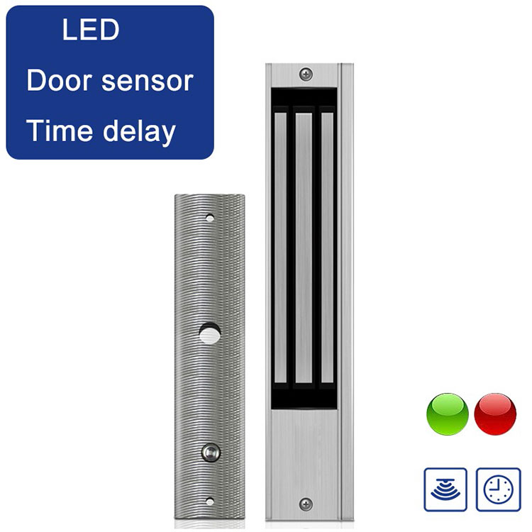 280KG/600LBS Magnetic Lock LED Sensor And Timer K-280KGFT - main image