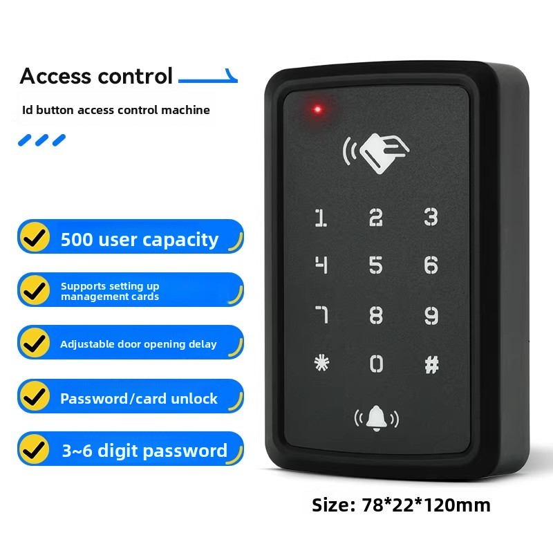 T13D Standalone RFID Access Control Keypad - image 2