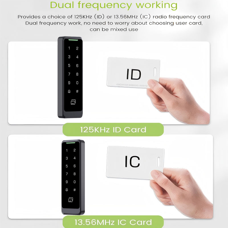 A50S Waterproof Dual Frequency Standalone Keypad Access Control - image 2
