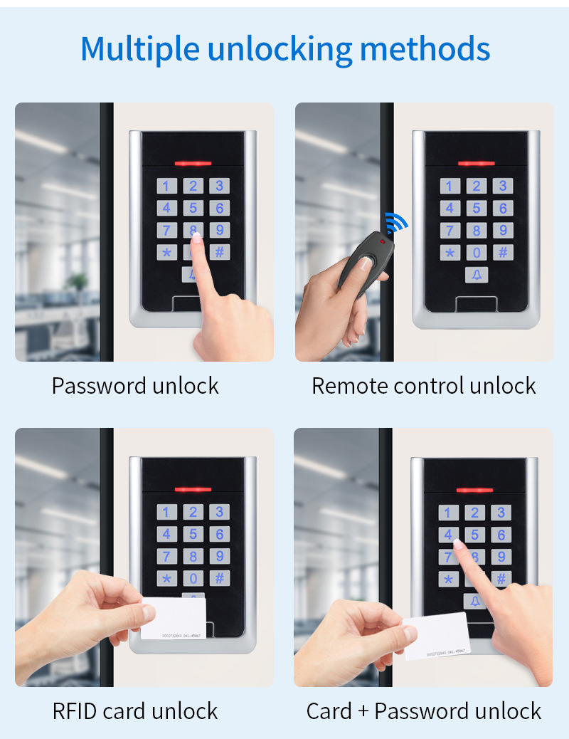 A10K-EM Metal Waterproof Access Control Keypad - image 2